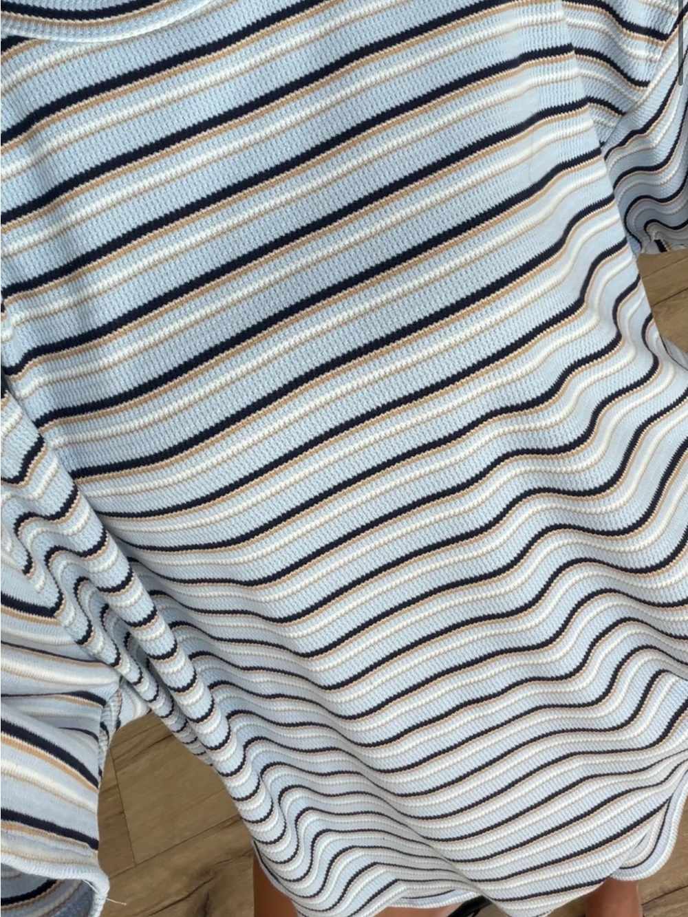 TALULAH Light Blue, Navy & Cream Striped Mom and Me matching set - UNWORN, NWT